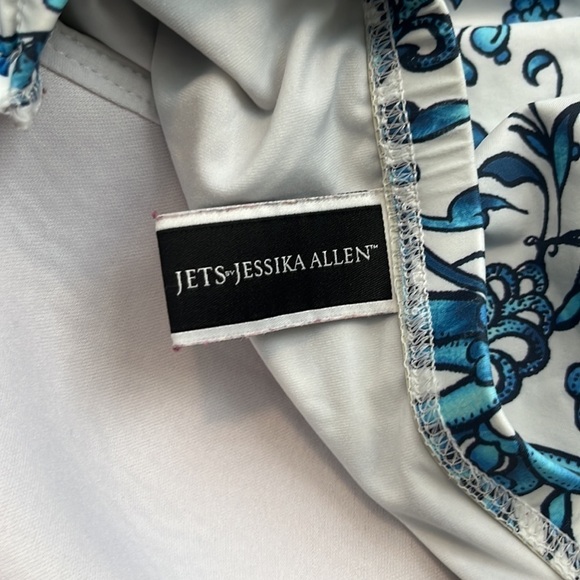 JETS by Jessika Allen Floral Halter Top One Piece Swimsuit - Picture 5 of 7